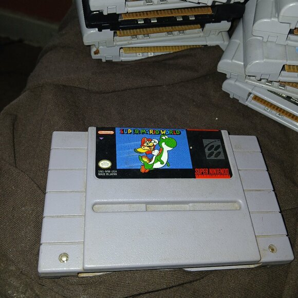 Super Nintendo SUPER MARIOWORLD Video game